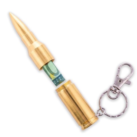 Awaryjny Brelok POCISK breloczek do kluczy PREZENT