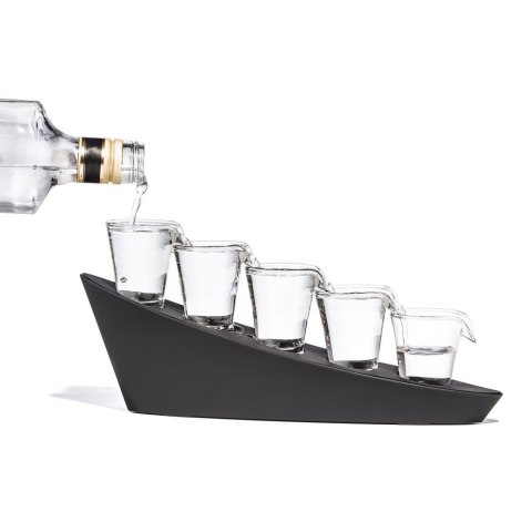 Domino Shots Deluxe podświetlane kieliszki zestaw