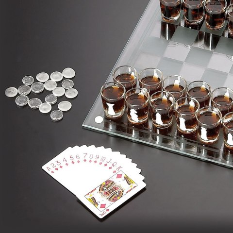 Imprezowe Szachy Deluxe alkoholowe gra na domówkę