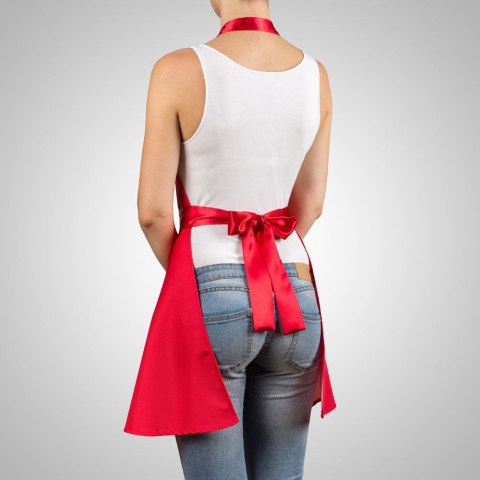 Nitly Red Fartuszek Sukienka dla niej WALENTYNKI