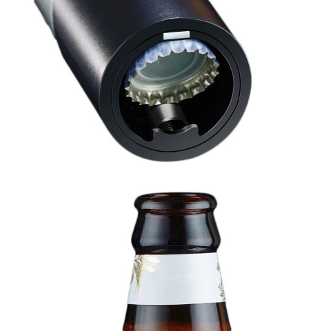 Duo Twister - Elektryczny korkociąg do wina i magnetyczny otwieracz kapsli