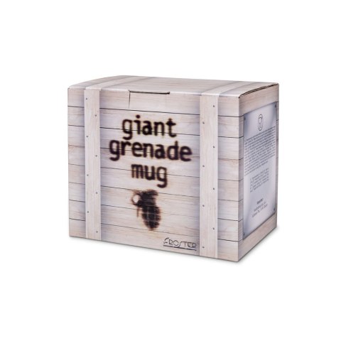 Gigantyczny Kubek Granat Zielony dla chłopaka męża