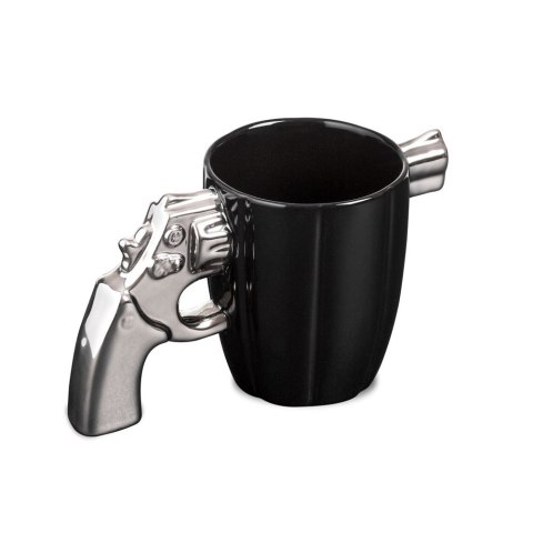 Kubek Szeryfa prezent dla Taty Dzień Ojca rewolwer