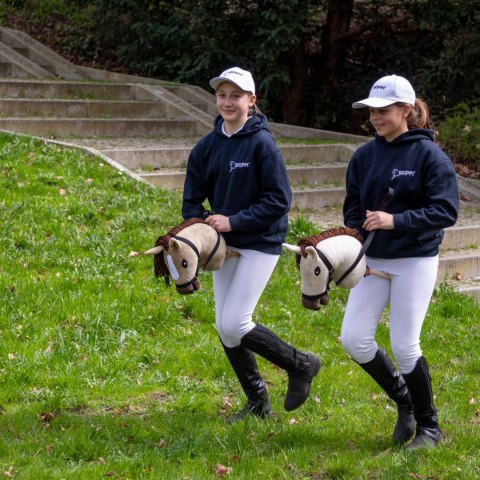 Konik na kiju z kantarem - Hobby Horse Skippi - Karmel - A3 - prezent