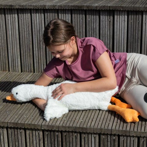 Maskotka Gęś Pluszowa XL 90 cm - eko wkład ogrzewający z pestek wiśni