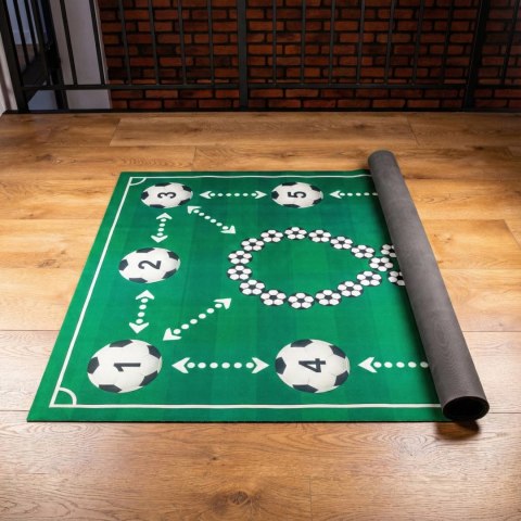 Mata treningowa do piłki Sprintigo ProMat XXL 180x120 i Zdrapka Piłkarza