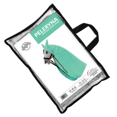 Peleryna Skippi dla Hobby Horse - zielona - uniwersalny rozmiar A3 A4