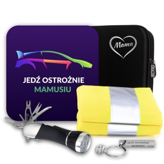 Zestaw Prezentowy dla Mamy - Jedź ostrożnie Mamusiu - prezent dla Mamy