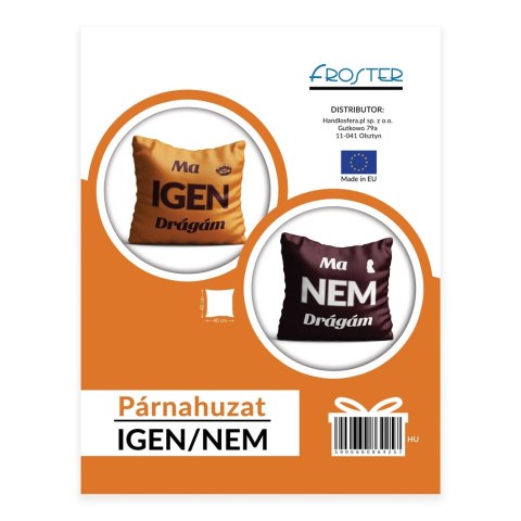 Poszewka prezentowa - Tak/Nie (HU)
