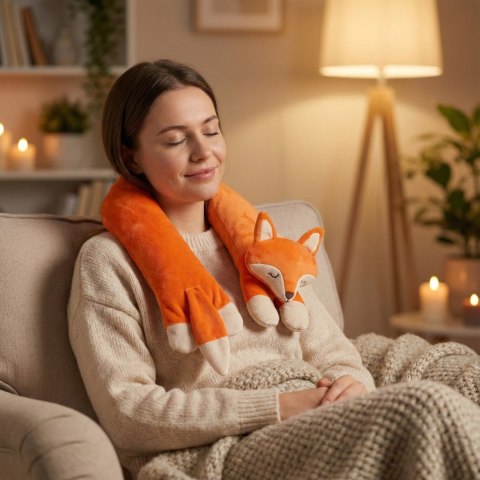 Sensonis Pluszak Obciążeniowy Lis - wsparcie sensoryczne - autyzm, ADHD