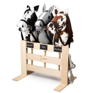 Skippi Padok - stajnia dla Hobby Horse - boks stojak zagroda na Hobby Horse